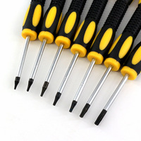 Jeu d'embouts de tournevis Xbox Nintendo Torx T3 T4 T5 T6 T7 T8 T10 Mini tournevis hexagonal Console de jeu poignée démontage outils de réparation