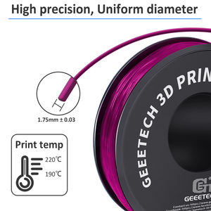 Filament <span class=keywords><strong>TPU</strong></span> <span class=keywords><strong>Geeetech</strong></span> EU CZ Warehouse 1,75 mm 1 kg pour imprimantes 3D FDM - Product Image 2