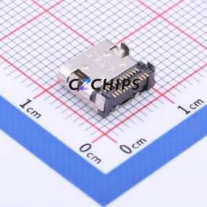 MC-221D USB Connector SMD Connector ( Connector Type: Type-C )( Protocol Standard: USB 3.1 )( Gender: Female ) - Product Image 2