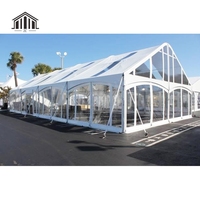 Tente à structure haute Celina 4,5 m x 9 m (15 pi x 30 pi) pour événements, mariages et activités extérieures – En vente