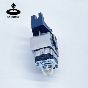 47.9 49CC อลูมิเนียมอัลลอยด์สีเงินสีขาวคาร์บูเรเตอร์อัสซี่สำหรับ 1.2 1.47KW 142F <span class=keywords><strong>GX50</strong></span> 4 จังหวะเครื่องตัดหญ้าเบนซินอะไหล่ - Product Image 6