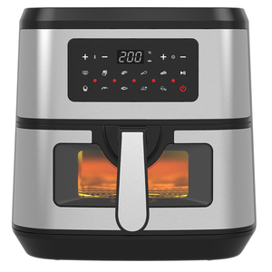เตาอบลมร้อน AirFryers <span class=keywords><strong>12</strong></span> ลิตร คุณภาพสูง ควบคุมอุณหภูมิและตั้งเวลาแบบแมนนวล ความจุน้ำมัน 5.5 7L 8l 9L  ตะกร้าคู่ - Product Image 5