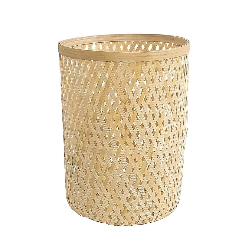 Bamboo flower Hand-woven natural flowerpot flower baskets