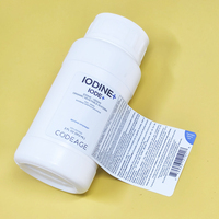 Rouleau d'étiquettes personnalisées imperméables autocollantes pour l'emballage des produits de santé, étiquettes de compléments vitaminiques pour flacons médicaux