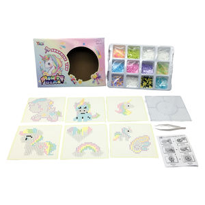 3000 pezzi 5MM perline Hama Perler cartone animato unicorno perline da stirare altri giocattoli educativi per bambini fai da te - Product Image 3