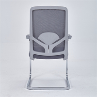 Cadre gris nouvelle chaise de bureau économique de style populaire moderne chaise de commis d'ordinateur