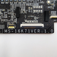 Carte mère pour ordinateur portable MSI MS-16K7 MS-16K71 GS63 GS73 GS63VR GS73VR I7-8550H Processeur central GTX1070.