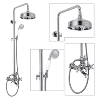 Panneaux de douche en laiton, fournitures d'usine, style Antique pour la douche de salle de bains