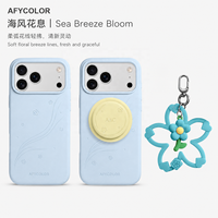 Nouvelle coque de téléphone magnétique antichoc en silicone liquide personnalisable OEM pour iPhone 15 16 17 18 Pro Max avec Pop Grip et porte-clés