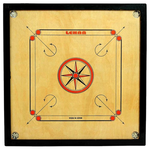 Tablero de Carrom de Madera Premium, Tamaño de Torneo, Superficie de Juego Lisa, Juego de Mesa Familiar para Interiores - Product Image 3