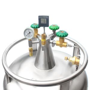 Tanque criogénico a granel LN2 con tasa de evaporación reducida, frasco Dewar de nitrógeno líquido autopresurizado de 50l para semen congelado - Product Image 1