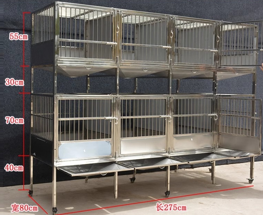 Large Capacity Metal Storage Cage Customized Pallet Container and Box Container Pet Cages