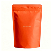 Sachet Doypack Personnalisé Imprimé avec Fermeture Éclair, Anti-Humidité, pour Emballage de Café, Thé, Matcha, Fruits Séchés, Snacks et Aliments pour Animaux