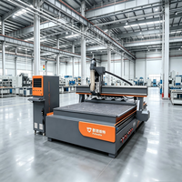 Özel Ahşap İşleme Gravür Oyma İşleri için Sabit Çerçeveli 1328 ATC CNC Router Otomatik Takım Değiştirici Mili