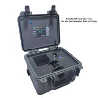 Handheld Kinematic Viscosity Tester Touchscreen Solvent-Free Cleaning 8-Hour Battery Life On-Site Oil Analysis IP65 ASTM OEM