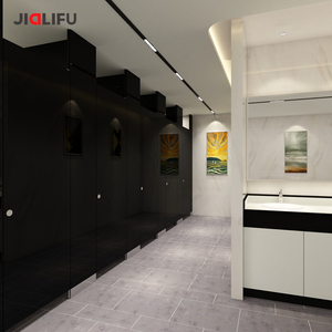 Mamparas de Baño Personalizables, <span class=keywords><strong>Paneles</strong></span> de Vidrio <span class=keywords><strong>para</strong></span> Cubículos de Inodoro <span class=keywords><strong>para</strong></span> Centros Comerciales - Product Image 3