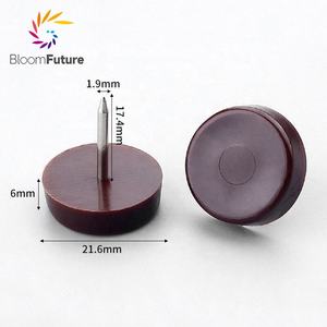 Slijtvaste nylonlegering nagelbasis meubelpootkappen zware uitvoering stoel tafel geluidsreducerende pads - Product Image 2