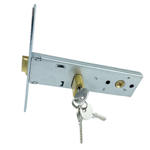 Serrure à Mortaiser de Bonne Qualité pour Porte Européenne en Aluminium, Acier/Fer avec Cylindre Ovale en Cuivre pour le <span class=keywords><strong>Marché</strong></span> Africain - Product Image 2