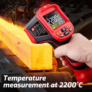 Thermomètre infrarouge industriel sans contact TASI TA603E haute température, type pistolet en plastique, compatible OEM/ODM pour l'industrie - Product Image 3
