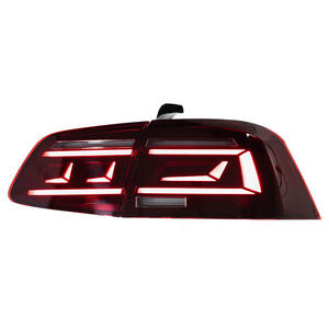 Dédié à 12-16 Volkswagen Magotan B7 Feu de conduite à LED modifié avec hayon à lentille transparente et clignotant rouge marche arrière - Product Image 6