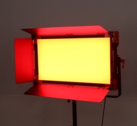 Panneau lumineux LED professionnel 200W RGB pleine couleur 120 °   Poutre 483x255mm 5,9kg Refroidissement silencieux sans ventilateur