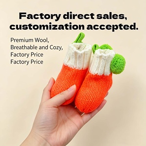 Graziosi Scarpine per Neonati Lavorate a Maglia con Motivi Floreali |   Scarpe da Barca Ultra Morbide e Traspiranti |   Scarpine Antiscivolo Comode per Neonati per Tutte le Stagioni - Product Image 3