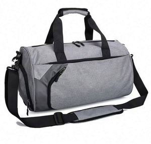 Échantillon Gratuit Sac de Voyage et de Sport de Haute Qualité pour l'Extérieur, Sac Polochon Portable avec Compartiment Sec/Humide et Rangement pour Chaussures - Product Image 1