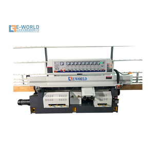 Machine à chanfreiner le verre en ligne droite EWORLD Premium avec moteur et pompe – Performance constante, le choix privilégié des entreprises de verre - Product Image 1