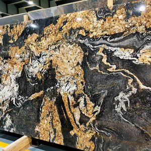 Campione Gratuito <span class=keywords><strong>di</strong></span> Lastre <span class=keywords><strong>di</strong></span> <span class=keywords><strong>Granito</strong></span> Oro Magma Naturale Lucidato - Product Image 2