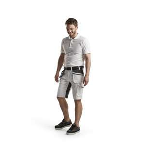 BLAKLADER - 332410501000XS Polo <b>shirt</b> <b>White</b> - EAN 7330509603161 <b>WORK</b> T-<b>SHIRTS</b> AND POLO <b>SHIRTS</b> - Product Image 3