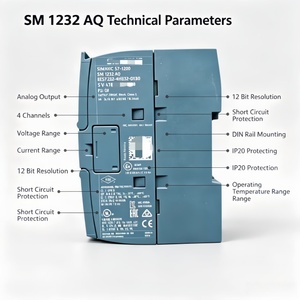 6ES7232-4HB32-0XB0, 6ES7 232-4HB32-0XB0, pour module de sortie analogique PLC SIMATIC S7-1200 SM1232, module d'extension 2AO - Product Image 3