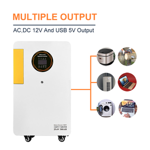 3.6KW 7.68KWh All-in-OneSystem <b>24V</b> 300Ah <b>Battery</b> Pure Sine Wave MPPT Hybrid Grid Ready All in One - Product Image 3
