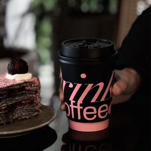 แก้วกาแฟกระดาษพิมพ์ลายตามสั่ง รีไซเคิลได้ แบบผนังเดียว/สองชั้น ขนาด 4oz 8oz 10oz 12oz 16oz แก้วกาแฟกระดาษแบบใช้แล้วทิ้งพร้อมฝาปิด - Product Image 5