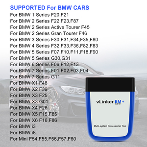 Vgate vLinker BM 푸른 이빨 OBD2 자동차 스캐너 자동 진단 도구는 &lt;span class=keywords&gt;&lt;strong&gt;Android&lt;/strong&gt;&lt;/span&gt; 및 IOS 용 OBDII 프로토콜을 지원합니다. - Product Image 4