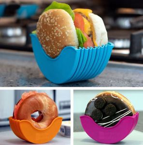 กล่องใส่เบอร์เกอร์ซิลิโคนแบบปรับขยายได้ ยี่ห้อ Reusable Mess Buddy - Product Image 3
