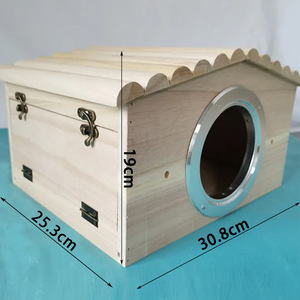 โรงงานขายส่งรังนกไม้ กล่องเพาะพันธุ์นกแก้ว กรงเพาะพันธุ์นก บ้านนกไม้ - Product Image 5