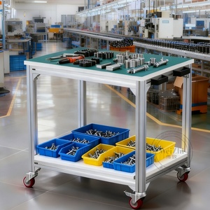 Nhà máy WeiZhi bán trực tiếp bàn làm việc di động có bánh xe, bảo hành 1 năm, dễ vận hành - Product Image 2