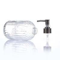 Bouteilles de shampoing vides de 350ml Bouteille à pompe polyvalente opaque Conteneur de lotion en plastique sans goutte Distributeur de savon pour les mains