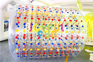 JOYFUL FUN-Bola zorb inflable para caminar, rodillo parpadeante transparente, gran oferta - Product Image 2