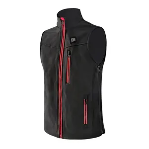 <span class=keywords><strong>Chaleco</strong></span> a prueba de viento con batería Usb 5V <span class=keywords><strong>Chaleco</strong></span> de motocicleta con calefacción eléctrica para montar en invierno - Product Image 2