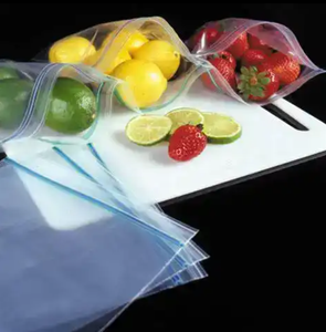 Food Grade Transparent Plastic Pe <b>Bag</b> Reusable Freeze <b>Zip</b> Lock <b>Bags</b> For Food Storage - Product Image 2