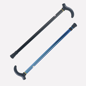 Bâton de marche télescopique en alliage d'aluminium à deux sections pour personnes âgées, utilisation en extérieur - Product Image 5