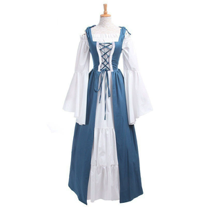 <span class=keywords><strong>Disfraces</strong></span> <span class=keywords><strong>de</strong></span> Halloween para mujer Vestido <span class=keywords><strong>de</strong></span> <span class=keywords><strong>dos</strong></span> piezas <span class=keywords><strong>de</strong></span> corte retro Traje <span class=keywords><strong>de</strong></span> juego <span class=keywords><strong>de</strong></span> escenario <span class=keywords><strong>de</strong></span> drama medieval - Product Image 5