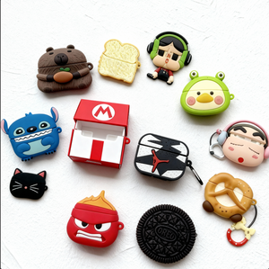 เคสซิลิโคนลายการ์ตูนอะนิเมะ airpods Pro 2เคสที่มีการป้องกันการตกเต็มตัวสำหรับรุ่น2ND <span class=keywords><strong>2022</strong></span> - Product Image 1