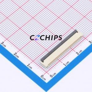 HW0520010-502R-001 FFC/FPC Connector SMD,P=0.5mm,Horizontal Mount Connector Flip Cover Type Double Side Contact / Top Bottom - Product Image 1