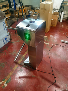 핫 세일 보행자 수직 세 롤러 개찰구 게이트 체육관 RFID 액세스 제어 삼각대 개찰구 얼굴 인식 - Product Image 4