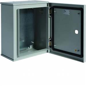 FL702L Personalizzabile con custodia Hagers in acciaio con porta liscia H300 W250 D160 - Product Image 1