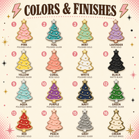 Custom Christmas Enamel Fridge Magnet Snowman Santa Gingerbread Xmas Tree Hard Enamel Gold Metal Holiday Magnet