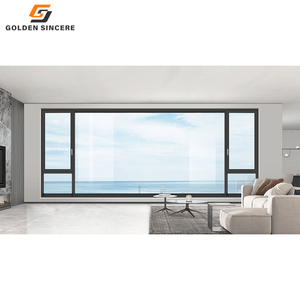 GS Popular Aluminum Casement Clear Glass Windows Exterior - Product Image 6