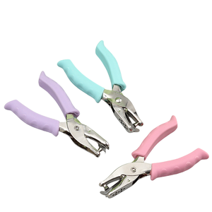 Công cụ đục lỗ kim loại nặng cho các dự án văn phòng và thủ công có thể điều chỉnh đường kính đục lỗ từ 5mm đến 12mm cầm tay - Product Image 5